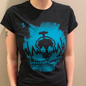 womens-teal-spray-paint-operation-mindcrime-tee-front